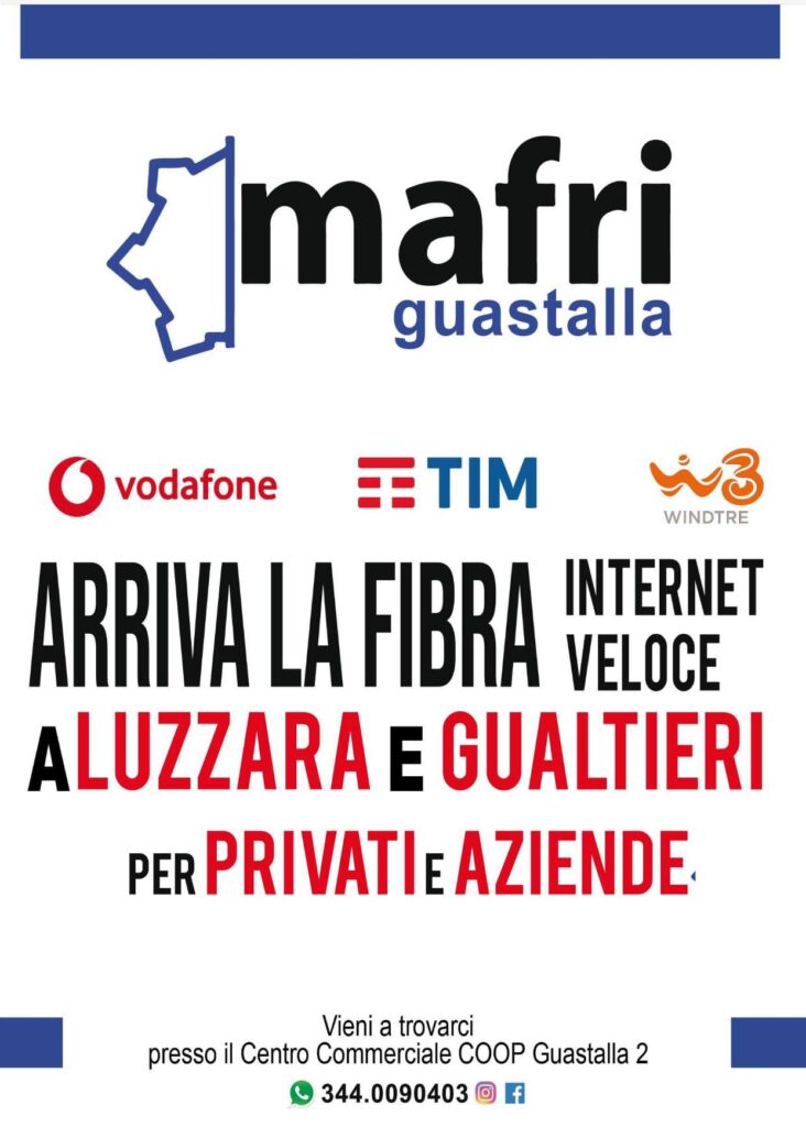 fibra internet veloce luzzara gualtieri